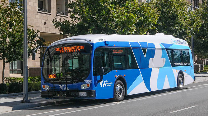 VTA electric bus